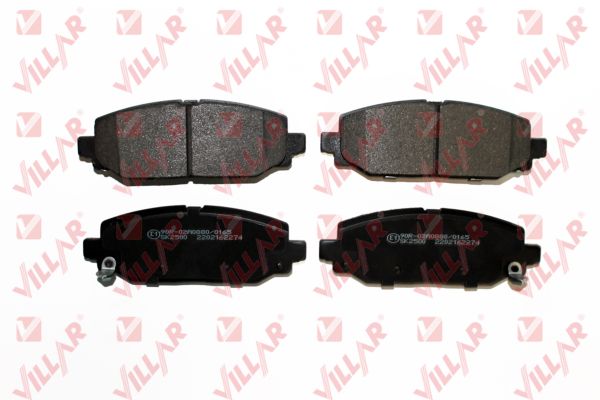 Brake Pad Set, disc brake (626.2274)