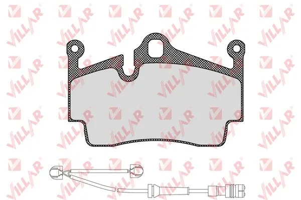 Brake Pad Set, disc brake (626.1583A)