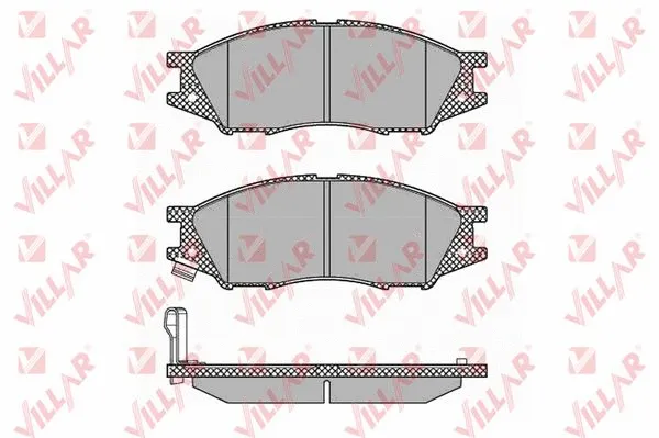 Brake Pad Set, disc brake (626.1346)