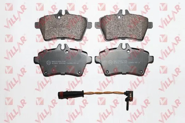 Brake Pad Set, disc brake (626.1242A)