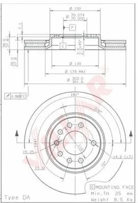 Brake Disc (628.1061)