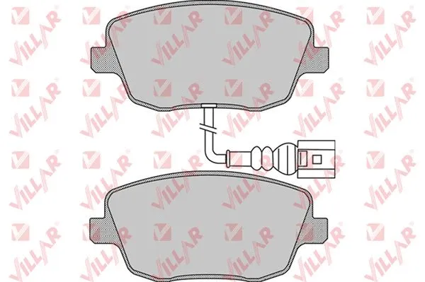 Brake Pad Set, disc brake (626.0973)