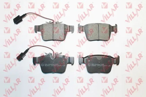 Brake Pad Set, disc brake (626.2071)