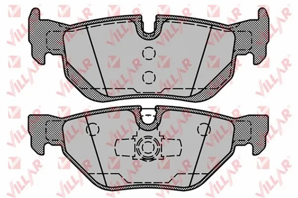 Brake Pad Set, disc brake (626.1252)