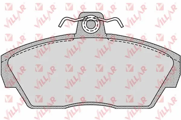 Brake Pad Set, disc brake (626.0922)