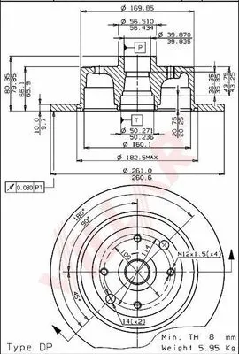 Brake Disc (628.1041)