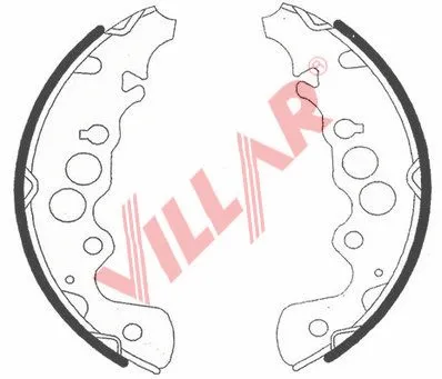 Brake Shoe Set (629.0769)