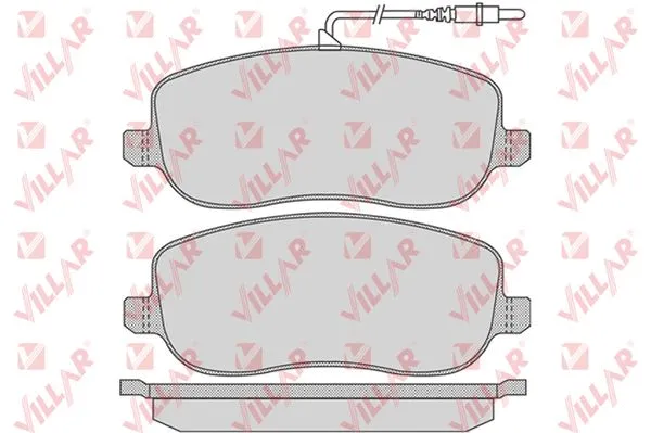 Brake Pad Set, disc brake (626.0831)