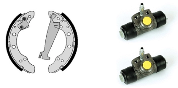 Brake Shoe Set (608.7867)