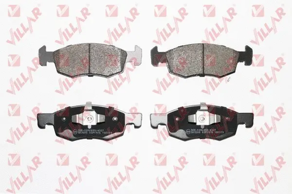 Brake Pad Set, disc brake (626.1976)