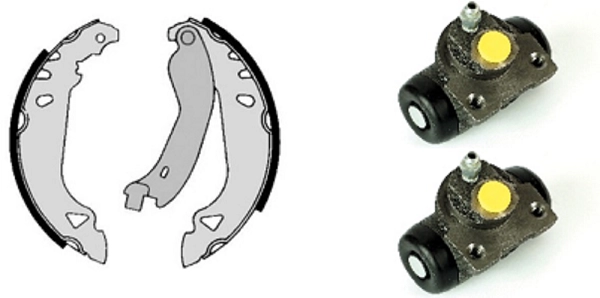 Brake Shoe Set (608.7904.1)