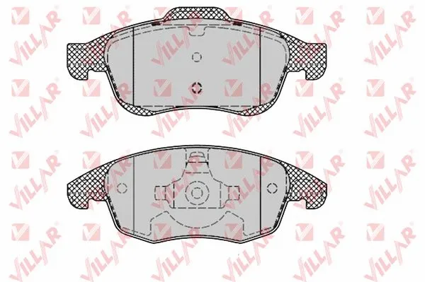 Brake Pad Set, disc brake (626.1351)
