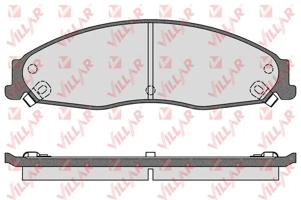 Brake Pad Set, disc brake (626.1704)