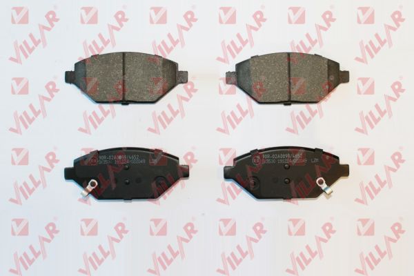 Brake Pad Set, disc brake (626.2049)