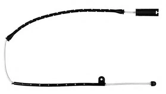 Warning Contact, brake pad wear (V 00 243)