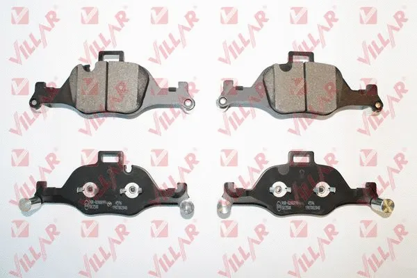 Brake Pad Set, disc brake (626.2040)