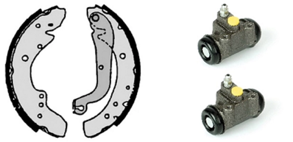 Brake Shoe Set (608.7938)