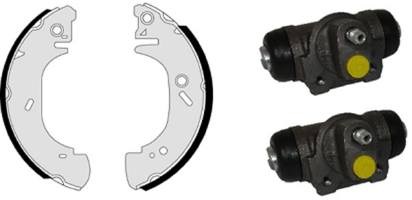Brake Shoe Set (608.8118)