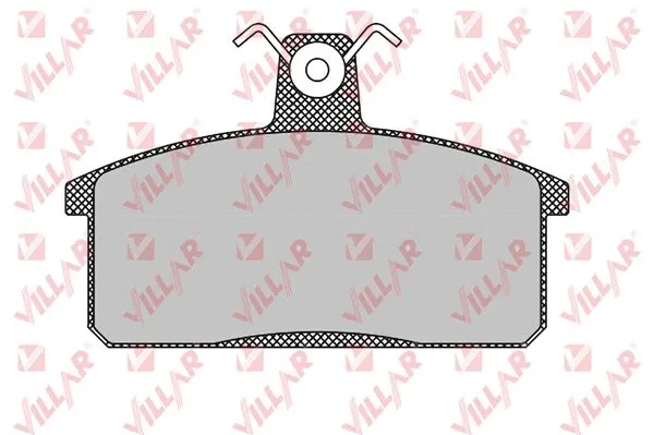 Brake Pad Set, disc brake (626.0107)