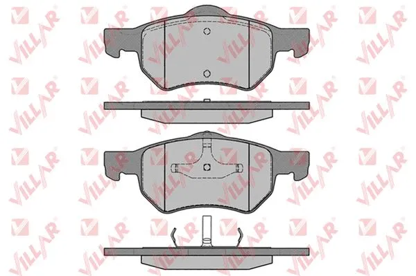 Brake Pad Set, disc brake (626.0841)