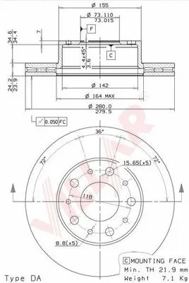 Brake Disc (628.1914)