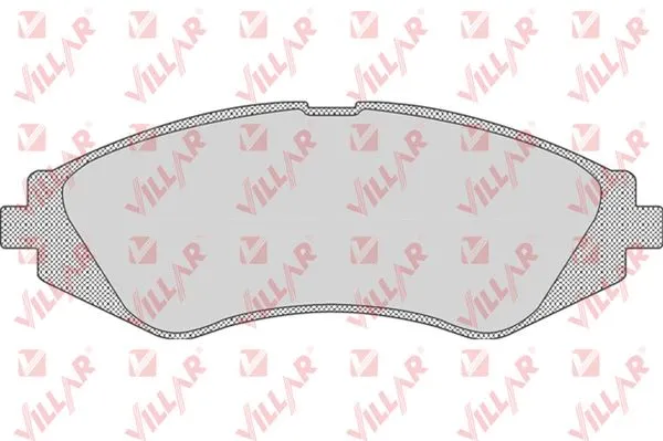 Brake Pad Set, disc brake (626.0710)