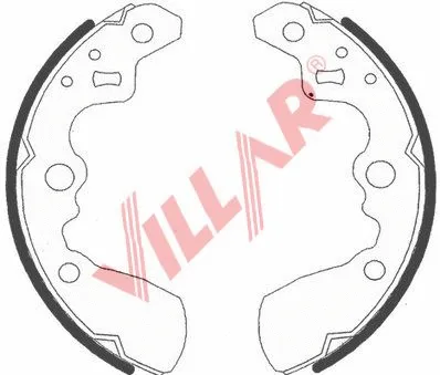 Brake Shoe Set (629.0774)