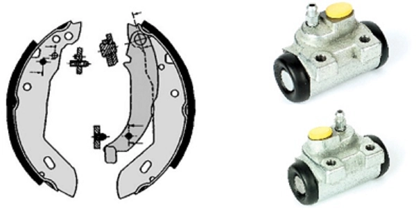 Brake Shoe Set (608.7899)