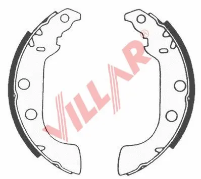 Brake Shoe Set (629.0569)
