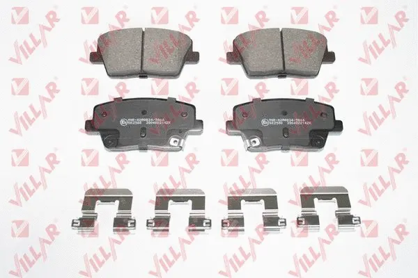Brake Pad Set, disc brake (626.2142K)