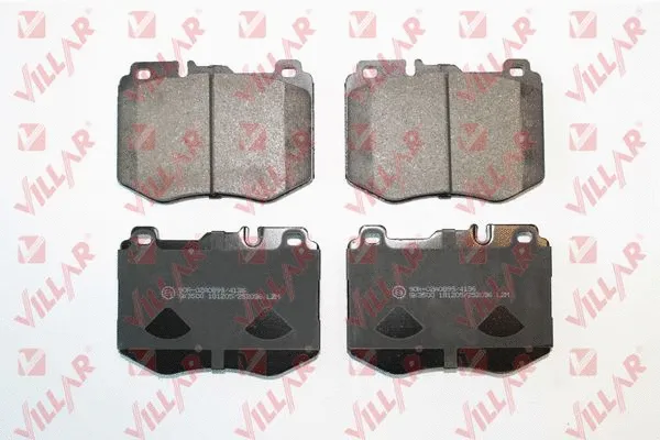 Brake Pad Set, disc brake (626.2036)