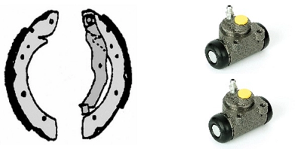 Brake Shoe Set (608.8062)