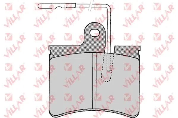 Brake Pad Set, disc brake (626.0241)