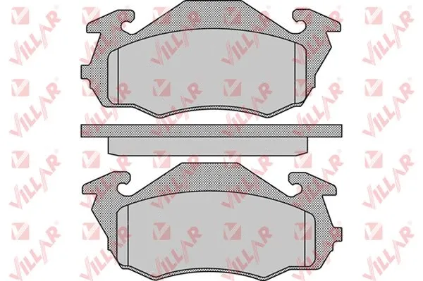 Brake Pad Set, disc brake (626.0959)