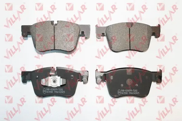 Brake Pad Set, disc brake (626.2025)