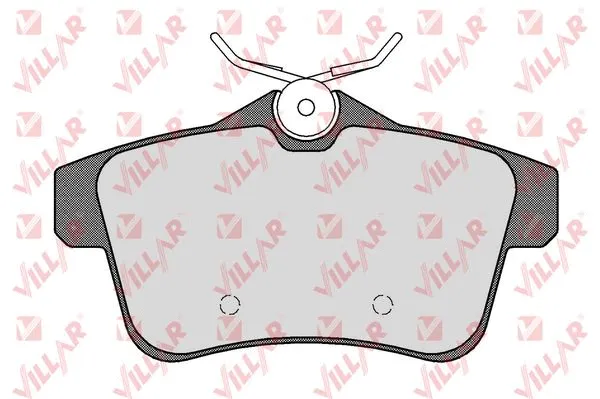 Brake Pad Set, disc brake (626.1567)