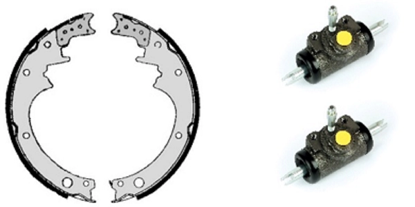 Brake Shoe Set (608.7894)