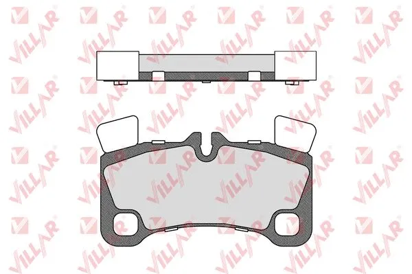Brake Pad Set, disc brake (626.1655)