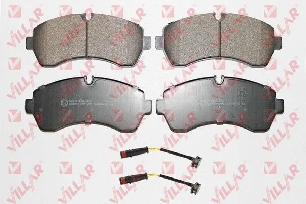 Brake Pad Set, disc brake (626.1295A)