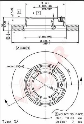 Brake Disc (628.1647)