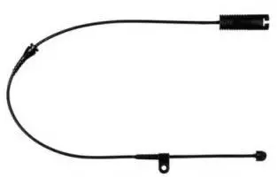 Warning Contact, brake pad wear (V 00 233)