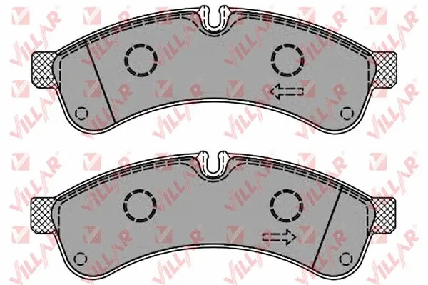 Brake Pad Set, disc brake (626.1461)