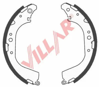 Brake Shoe Set (629.0668)