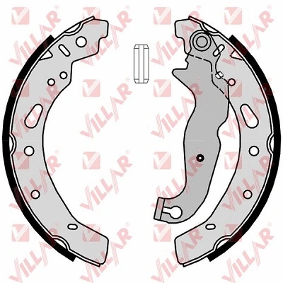 Brake Shoe Set (629.0238)