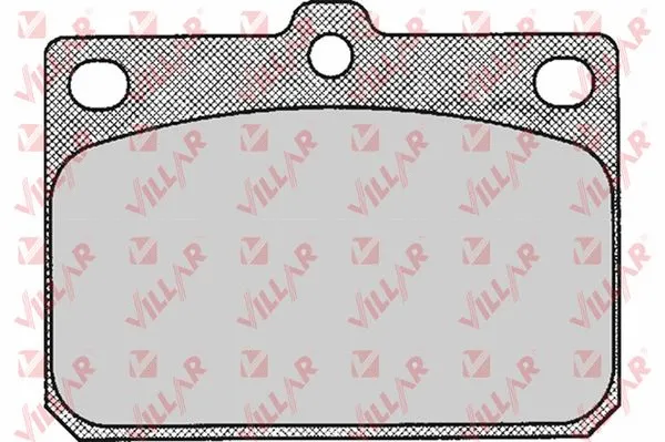 Brake Pad Set, disc brake (626.0164)