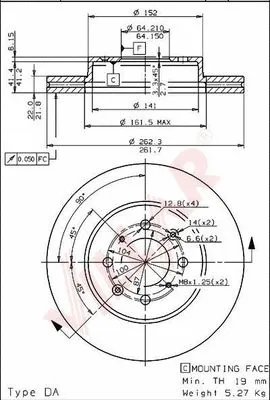 Brake Disc (628.1920)