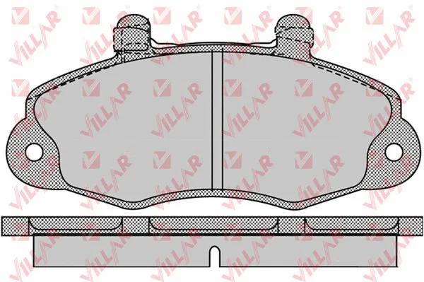 Brake Pad Set, disc brake (626.1059)