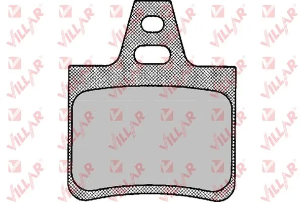 Brake Pad Set, disc brake (626.0133)