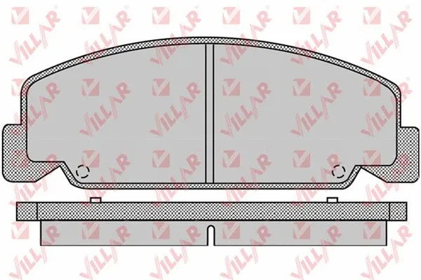 Brake Pad Set, disc brake (626.1095)