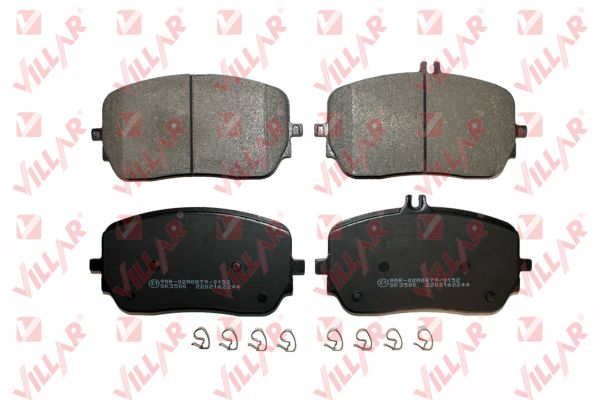 Brake Pad Set, disc brake (626.2244)